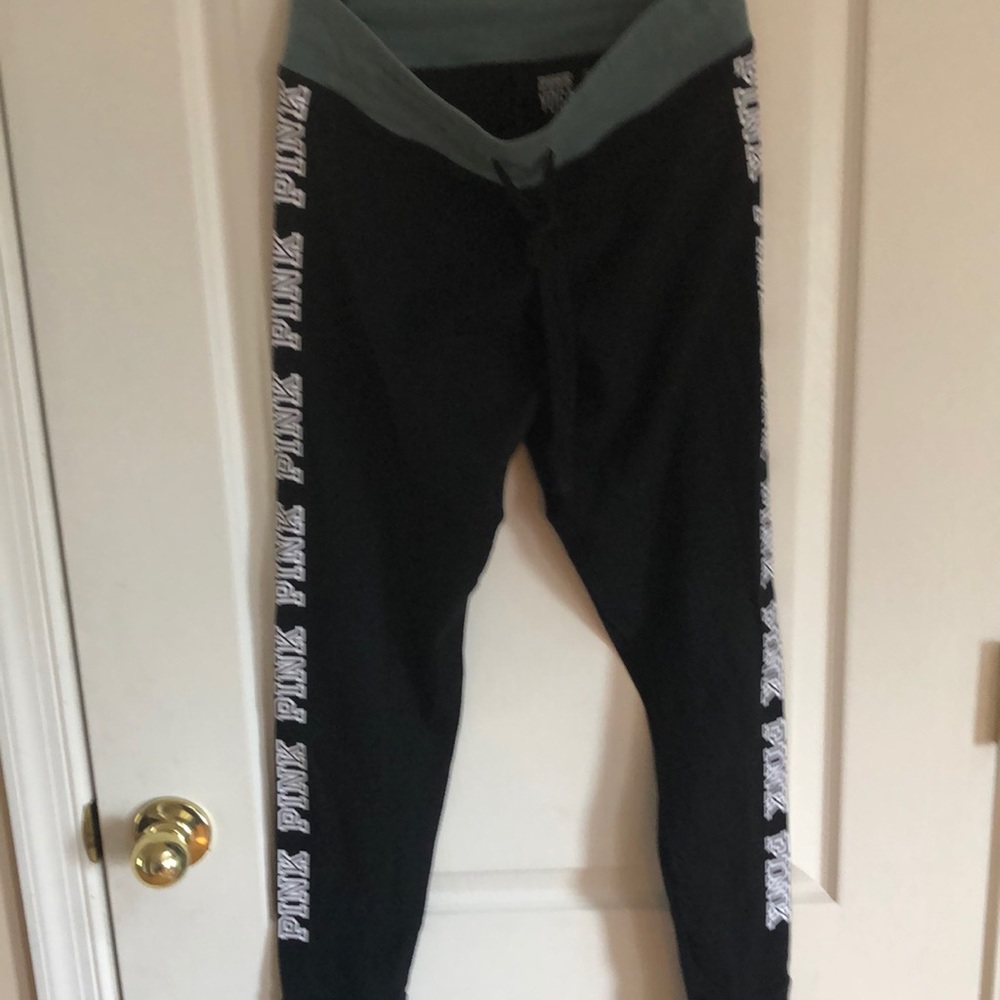 yoga pants from Pink black and green